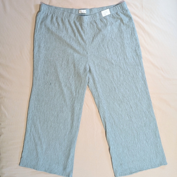 Abercrombie Crinkle Textured Pull On Pants | Sage Green | NWT | XXXL Long - Picture 5 of 8